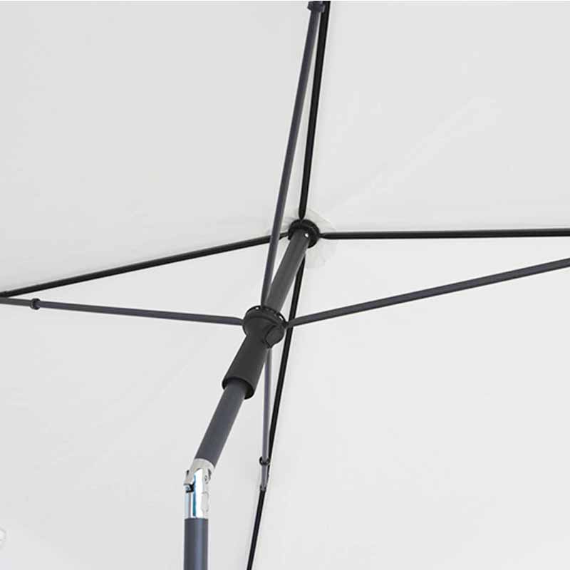 Guarda -chuva retângulo de aço com inclinação gp1902
