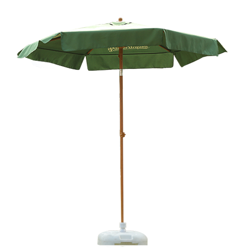 Promoção guarda-chuva de jardim como acabamento em madeira PBS1907