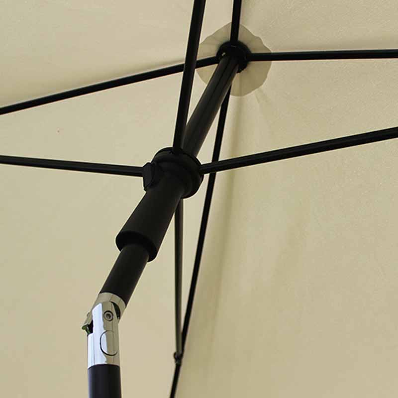 Guarda-chuva retângulo de aço com inclinação gp1902-2