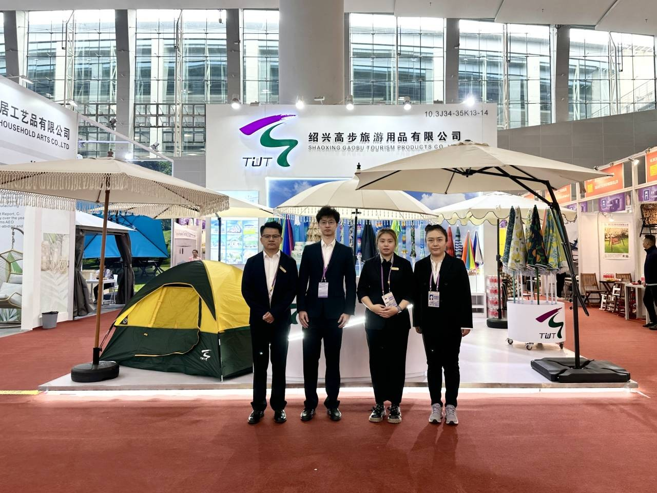A 134ª Feira de Canton está sendo realizada em Guangzhou, China agora