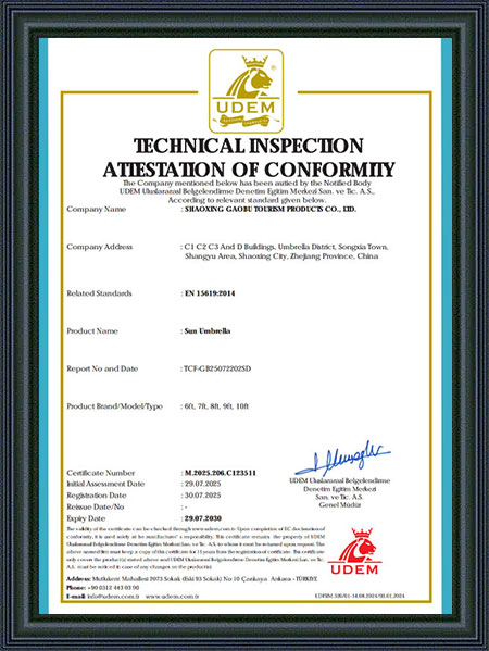 Shaoxing Gaobu Tourism Products Co., Ltd.