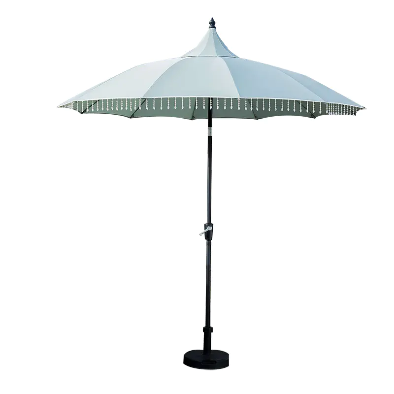 Guarda-chuva de pátio azul e branco: guia completo de compra e dicas de manutenção